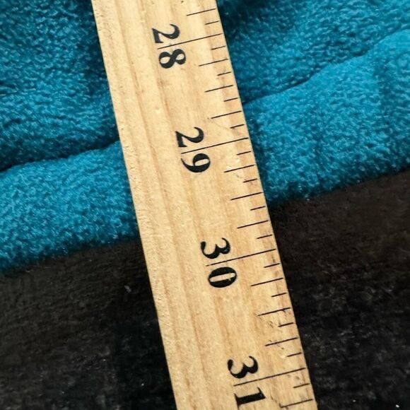 Vintage 90s The North Face Men’s Blue Fleece 1/4 Zip Up Jacket 100% Polyester - Picture 12 of 16